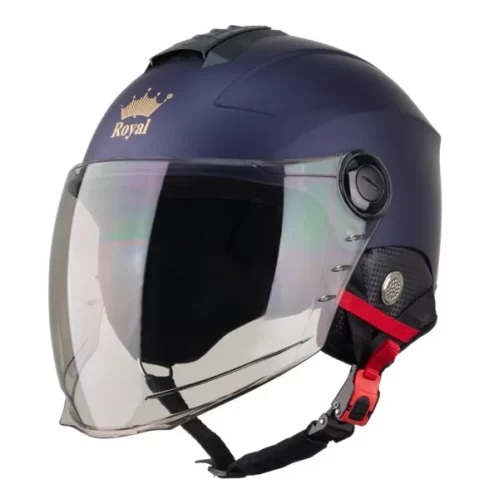 Quai mũ bảo hiểm Royal M778 xanh navy chắc chắn, dễ điều chỉnh