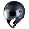 Mũ Bảo Hiểm 3/4 Royal M125K Màu Đen Mờ 1