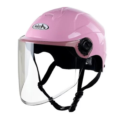Mũ Bảo Hiểm Asia MT-179K - Hồng kính dài